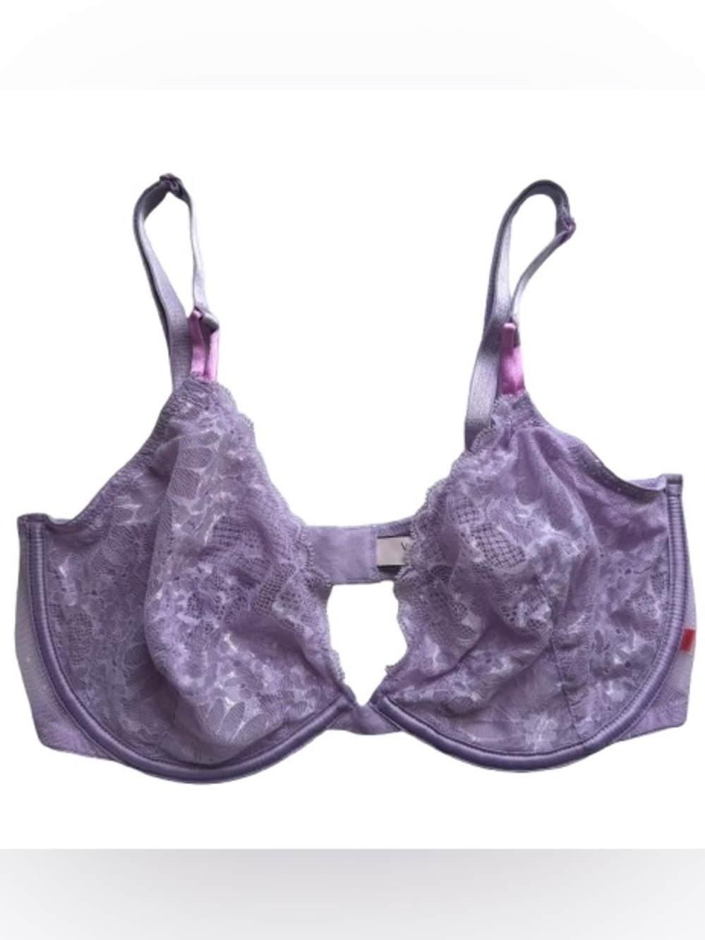 Victoria’s Secret Unlined Demi Bra Purple Lace 36D